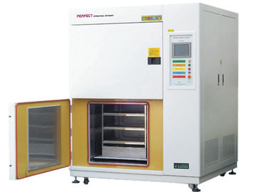 Mehrfache Warnung, die Wärmestoß-Test-Kammer-heiße kalte Auswirkungs-Prüfmaschine überwacht
