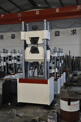 600KN hydraulische Dreh- Prüfmaschine, Metallverbiegende Zugfestigkeits-Prüfvorrichtung