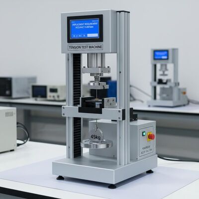 Hochpräzisionsspannungsprüfmaschine mit 0,001 mm Verlagerungsgenauigkeit und 120 mm Prüfdurchmesser mit AC220V/50Hz 1PH